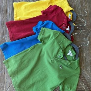 Lacoste Kids Polos Size 6